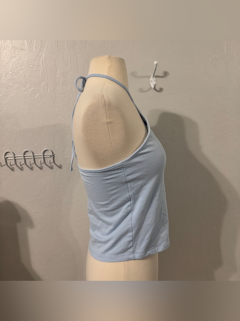 Light Blue Halter Top - Picture 3 of 6